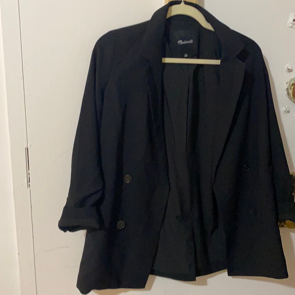 Madewell Caldwell Double Breasted Blazer